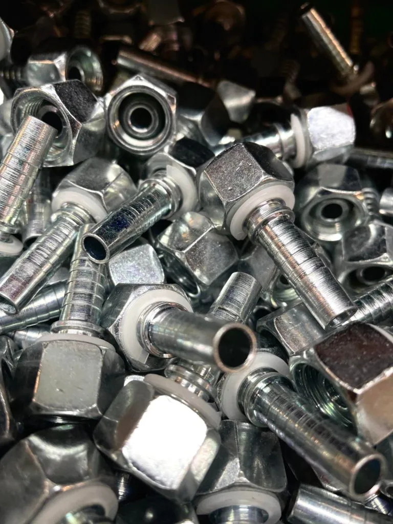 lots of nuts and bolts